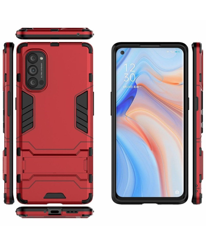 Coque Oppo Reno 4 Pro 5G cool guard antichoc avec support intégré