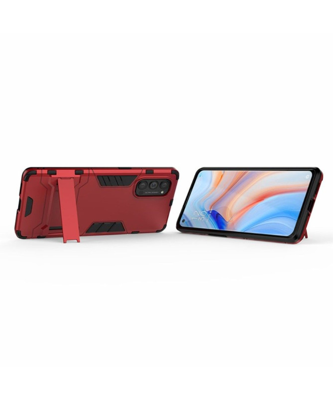 Coque Oppo Reno 4 Pro 5G cool guard antichoc avec support intégré