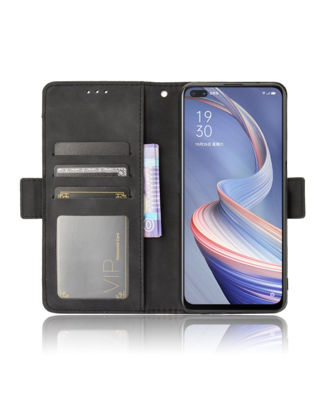 Housse Oppo Reno 4 Z 5G Premium avec Porte Cartes