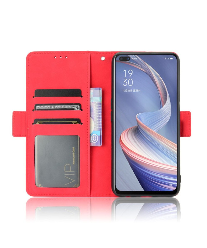 Housse Oppo Reno 4 Z 5G Premium avec Porte Cartes