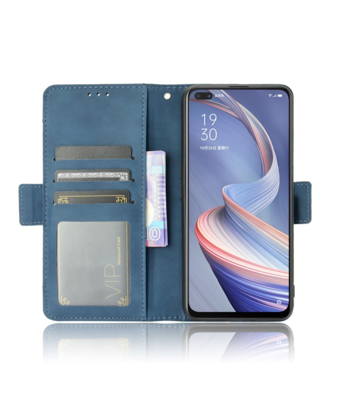 Housse Oppo Reno 4 Z 5G Premium avec Porte Cartes