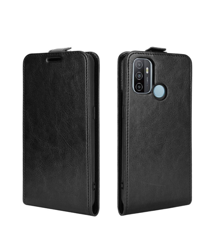 Housse Oppo A53 simili cuir avec rabat verticale