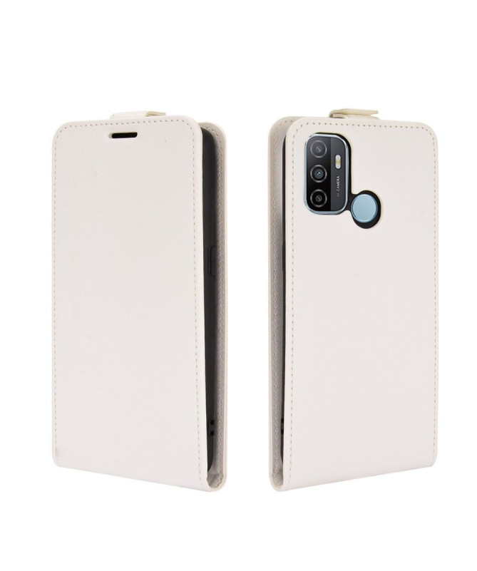 Housse Oppo A53 simili cuir avec rabat verticale
