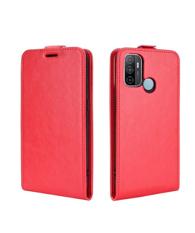 Housse Oppo A53 simili cuir avec rabat verticale