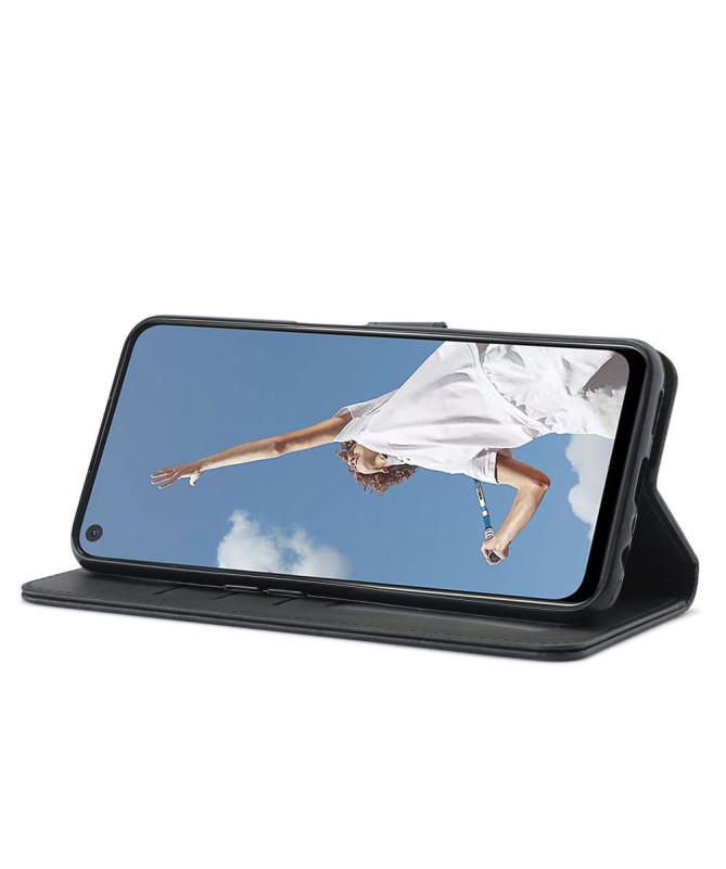 Housse Oppo A54 5G / A74 5G LC.IMEEKE effet cuir