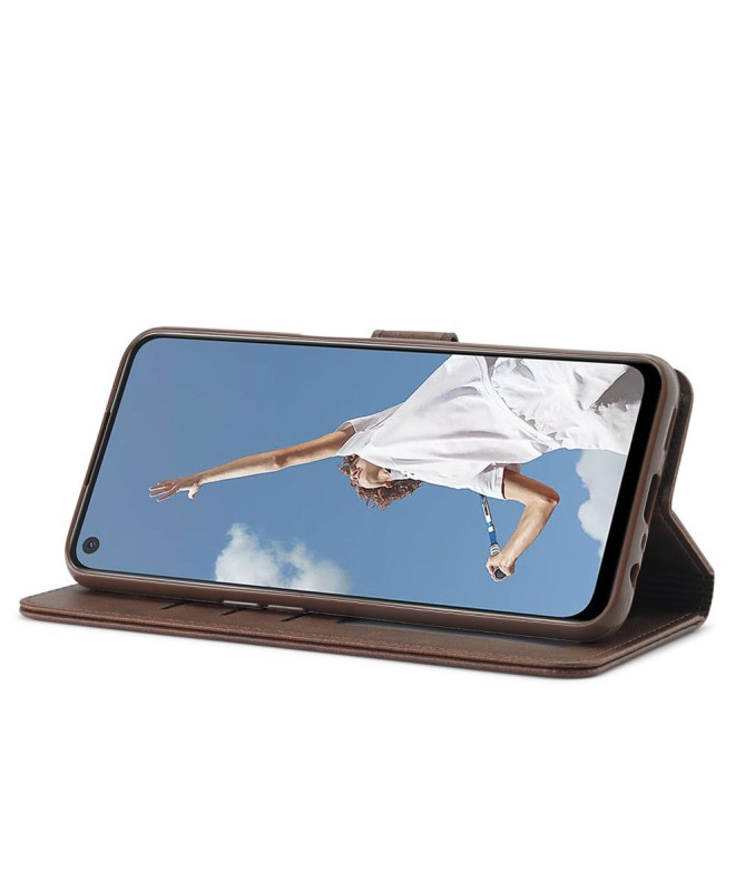 Housse Oppo A54 5G / A74 5G LC.IMEEKE effet cuir