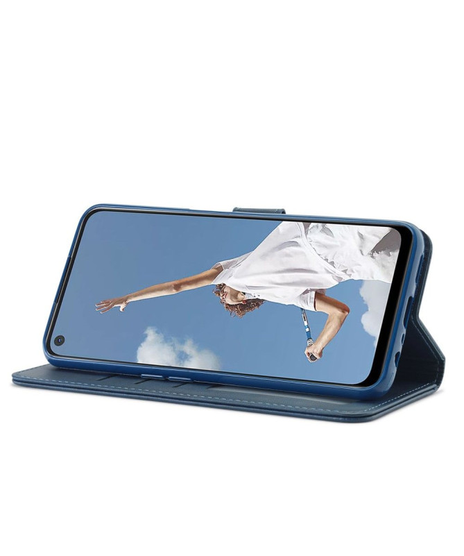 Housse Oppo A54 5G / A74 5G LC.IMEEKE effet cuir