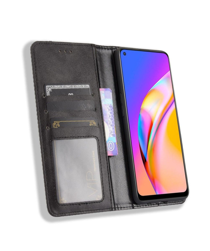 Étui Oppo A94 5G Le Cirénius Style Cuir
