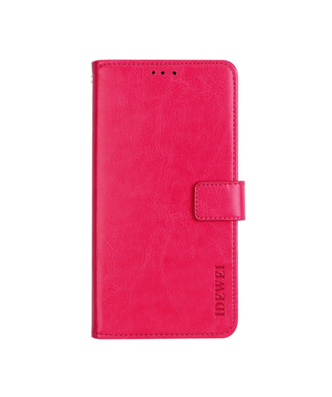 Housse Oppo A94 5G IDEWEI Folio Effet Cuir