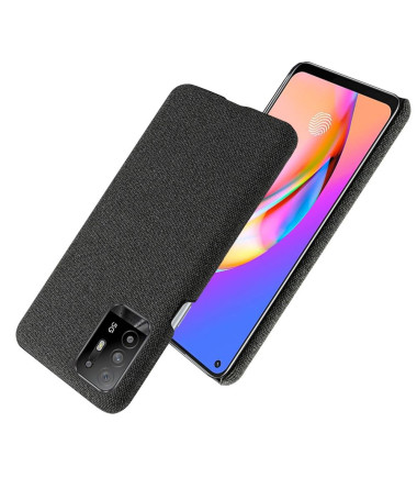 Coque Oppo A94 5G revêtement tissu