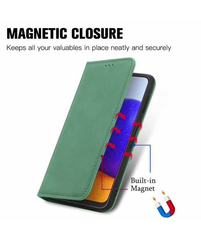 Housse Samsung Galaxy A22 4G Business Rétro