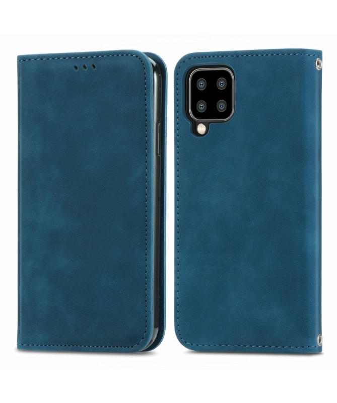 Housse Samsung Galaxy A22 4G Business Rétro