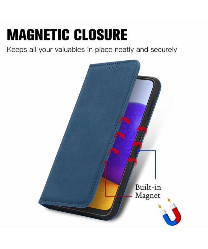 Housse Samsung Galaxy A22 4G Business Rétro