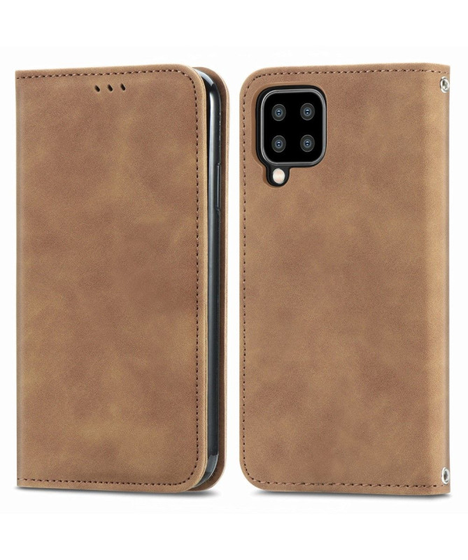 Housse Samsung Galaxy A22 4G Business Rétro