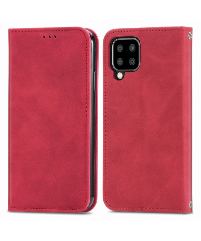 Housse Samsung Galaxy A22 4G Business Rétro