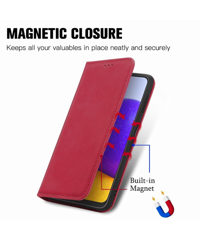 Housse Samsung Galaxy A22 4G Business Rétro