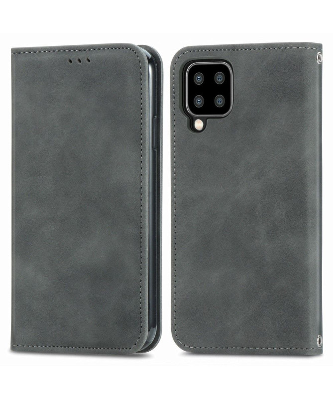 Housse Samsung Galaxy A22 4G Business Rétro