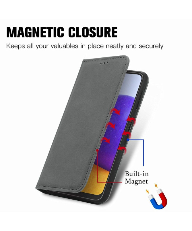 Housse Samsung Galaxy A22 4G Business Rétro