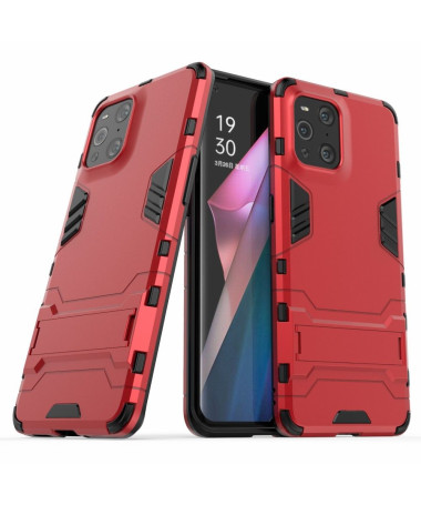 Coque Oppo Find X3 Pro cool guard avec support intégré