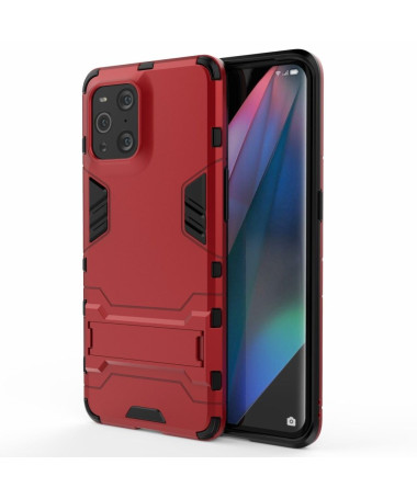 Coque Oppo Find X3 Pro cool guard avec support intégré