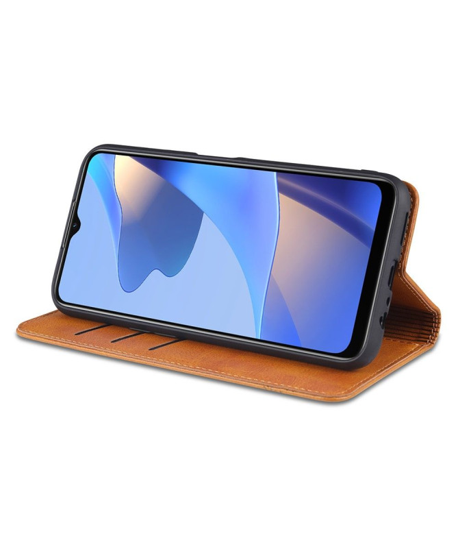 Étui Oppo A16 / A16s portefeuille AZNS simili cuir