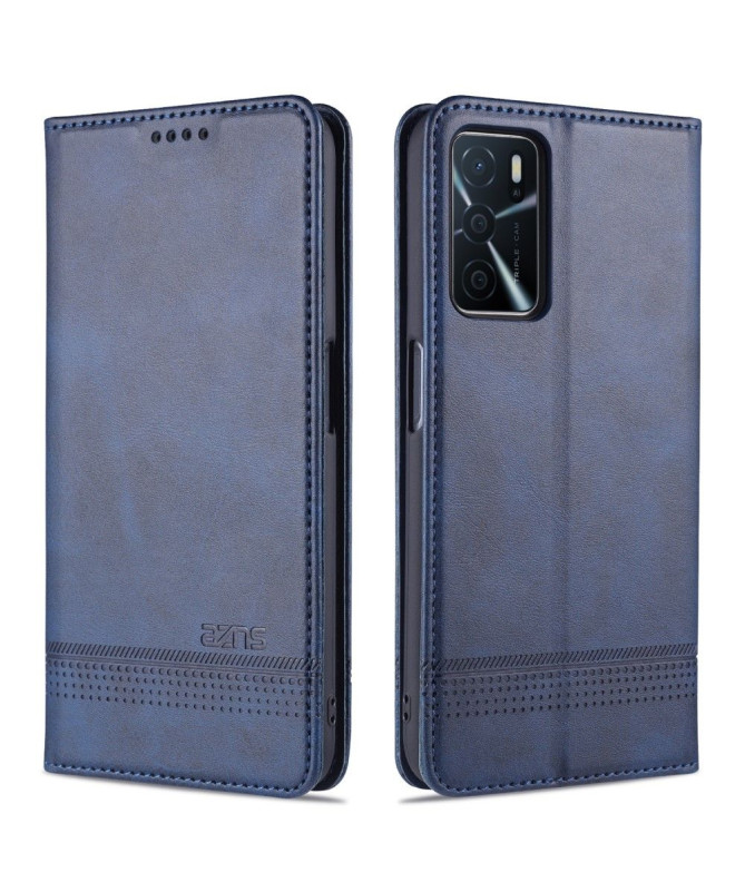 Étui Oppo A16 / A16s portefeuille AZNS simili cuir