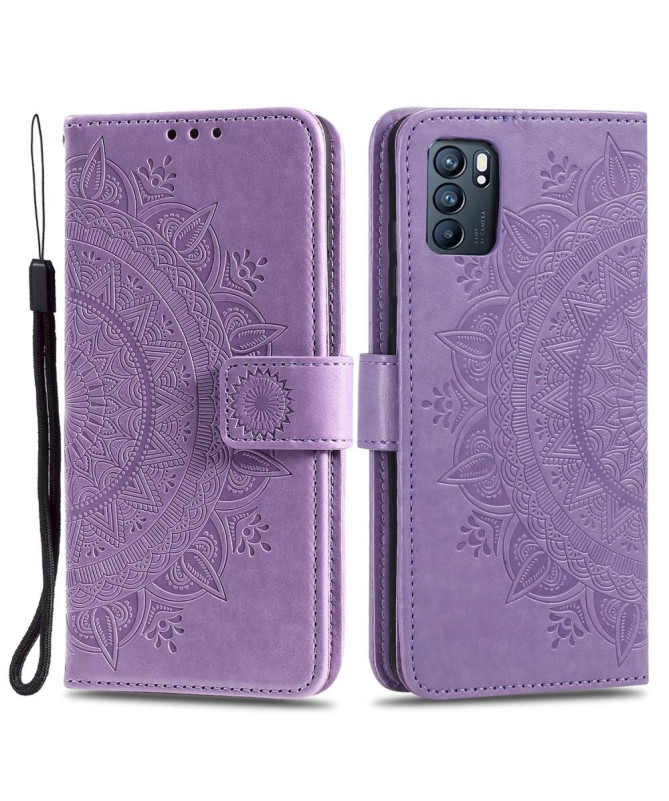 Housse Oppo Reno 6 5G Mandala Soleil