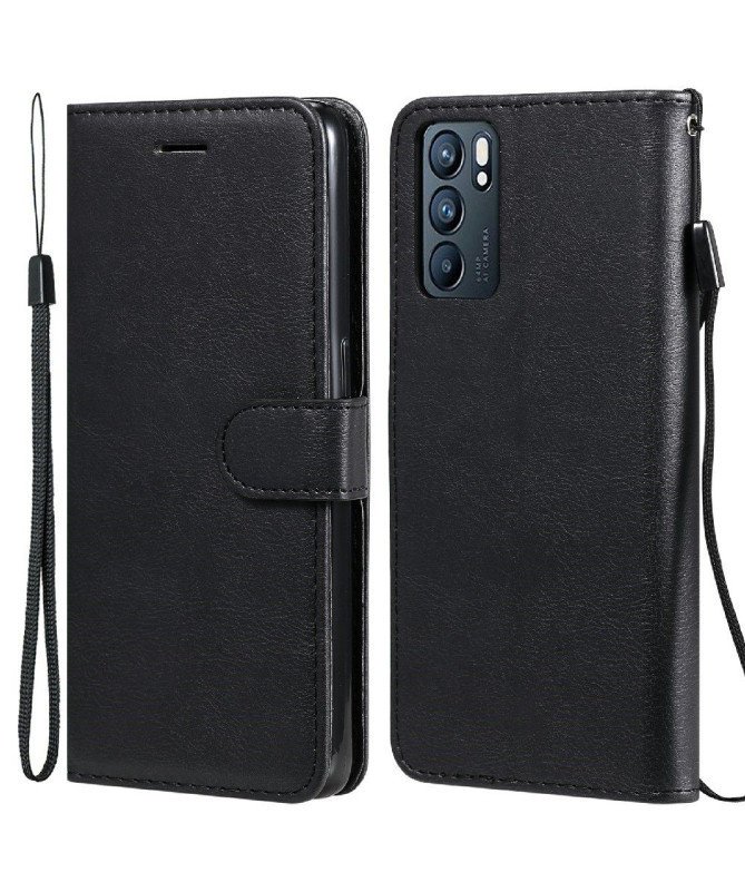 Housse Oppo Reno 6 5G Sylvette à lanière