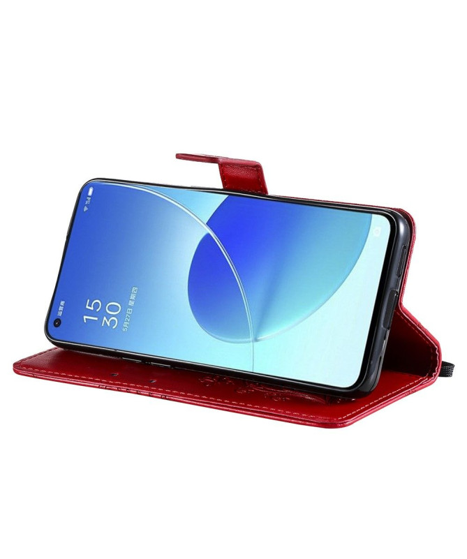 Housse Oppo Reno 6 5G Papillons fonction support