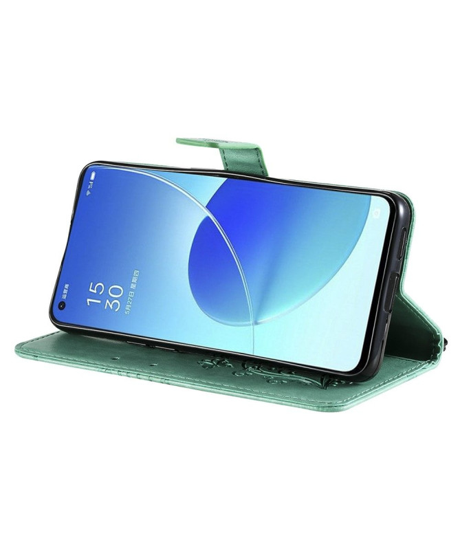 Housse Oppo Reno 6 5G Papillons fonction support