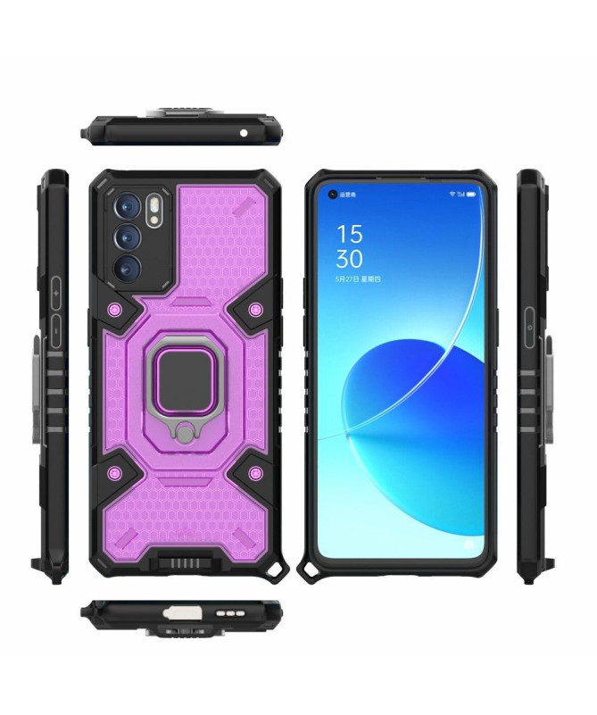 Coque Oppo Reno 6 5G Bicolore fonction support