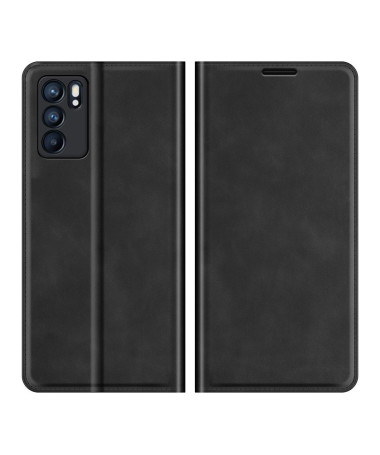 Étui Oppo Reno 6 5G simili cuir fonction stand