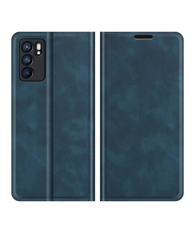 Étui Oppo Reno 6 5G simili cuir fonction stand