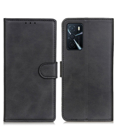 Housse Oppo A16 / A16s Marius effet cuir mat