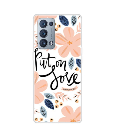 Coque Oppo Reno 6 Pro 5G Put on Love