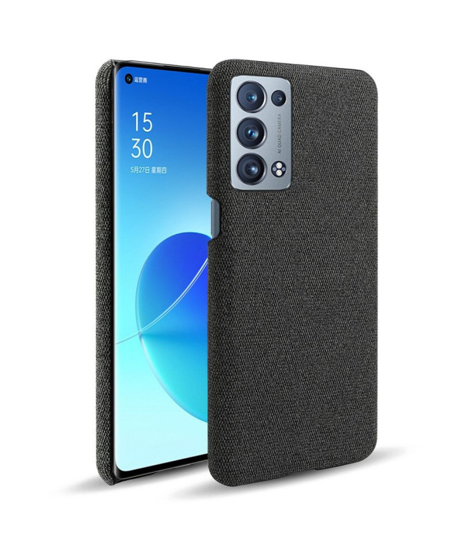 Coque Oppo Reno 6 Pro 5G revêtement tissu