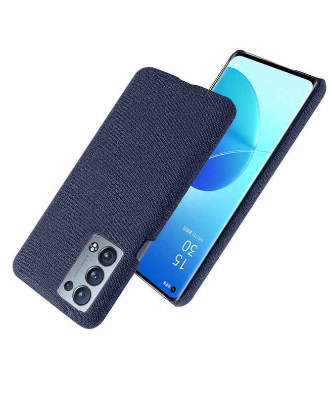 Coque Oppo Reno 6 Pro 5G revêtement tissu