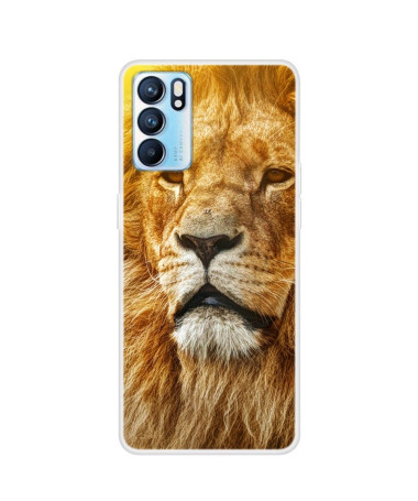 Coque Oppo Reno 6 5G Golden Lion