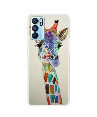 Coque Oppo Reno 6 La Girafe