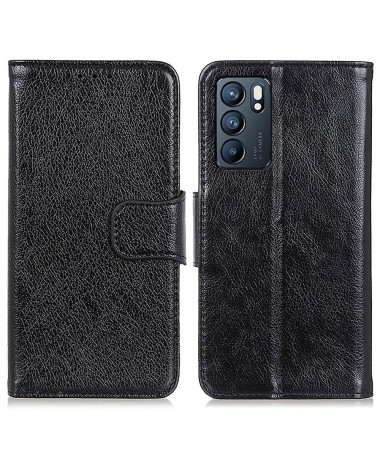 Housse Oppo Reno 6 5G Style Cuir Vieilli