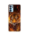 Coque Oppo Reno 6 5G Tigre de feu