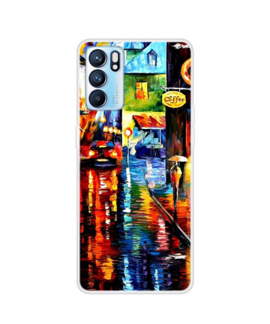 Coque Oppo Reno 6 5G Peinture artistique