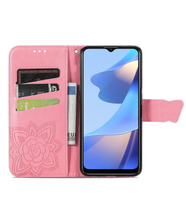 Housse Oppo A16 / A16s Papillon Relief