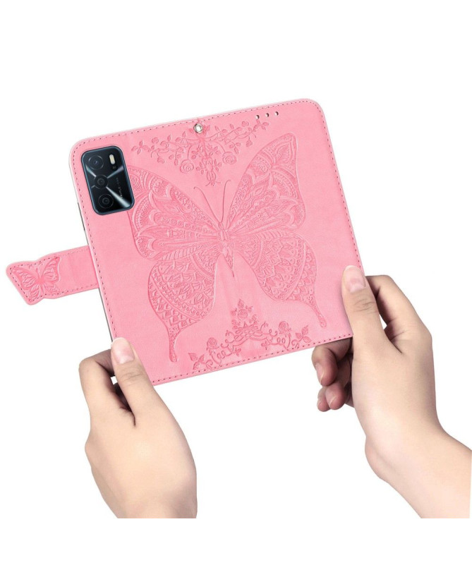 Housse Oppo A16 / A16s Papillon Relief