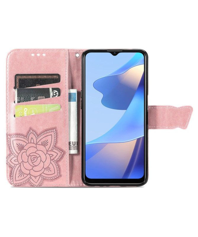 Housse Oppo A16 / A16s Papillon Relief