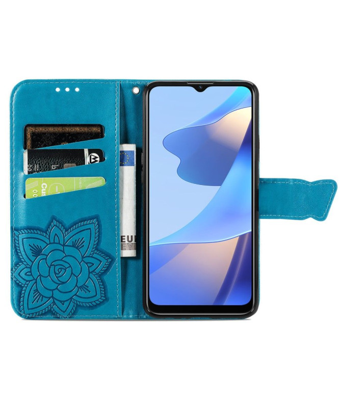 Housse Oppo A16 / A16s Papillon Relief