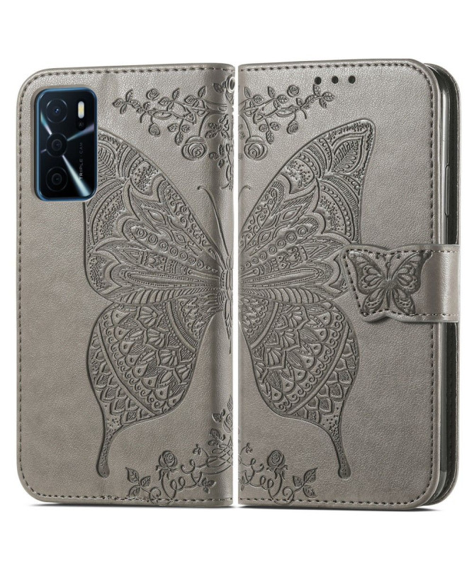 Housse Oppo A16 / A16s Papillon Relief