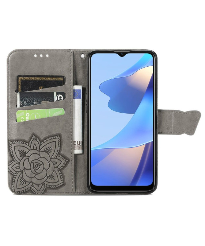 Housse Oppo A16 / A16s Papillon Relief