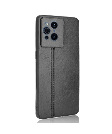 Coque Oppo Find X3 Pro Effet Cuir