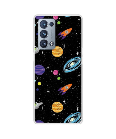 Coque Oppo Reno 6 Pro 5G illustration espace